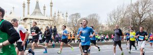 The course for the Vitality Brighton Half Marathon