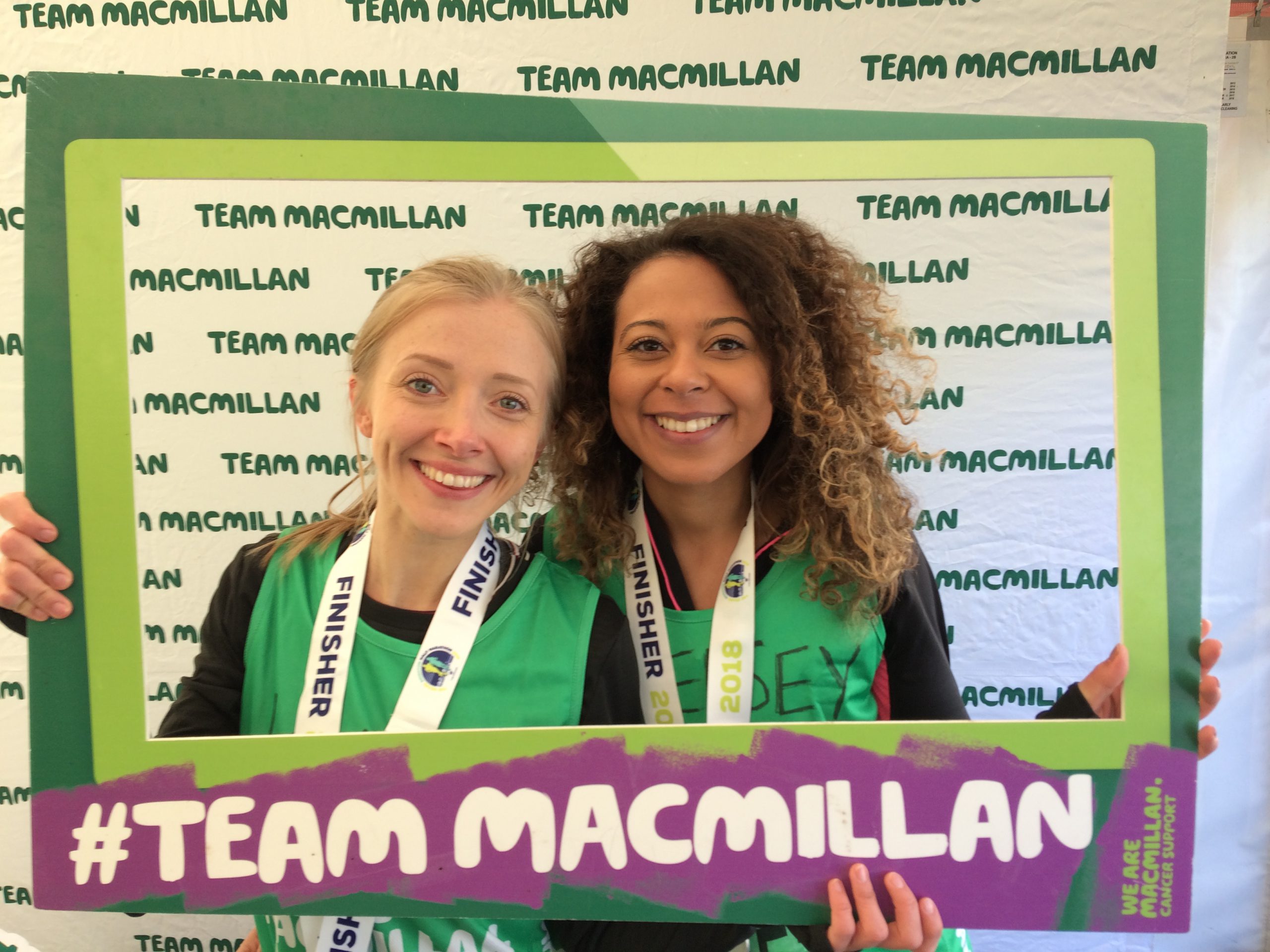 Team Macmillan runners